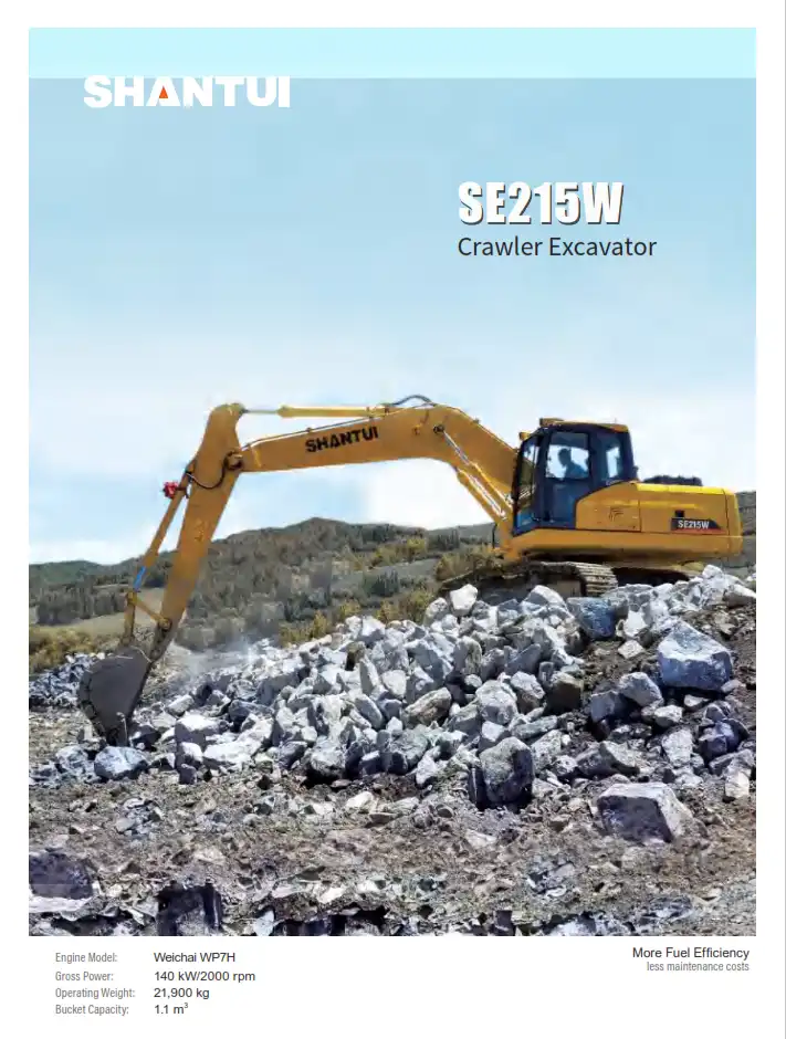 Shantui SE215W Excavator for sale Polokwane